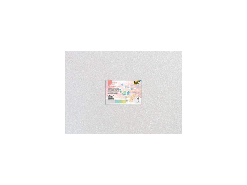 folia Carton pailleté 'Pastel', 500 x 700 mm, 300 g/m2