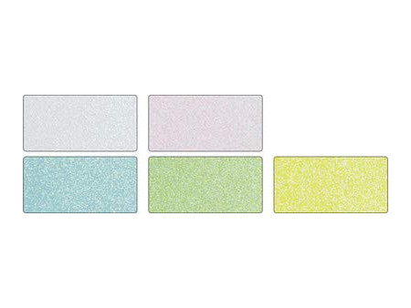 folia Carton pailleté 'Pastel', 500 x 700 mm, 300 g/m2