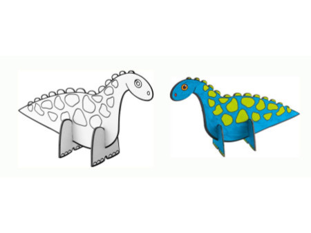 folia Personnage en carton à assembler 'Animaux', carton