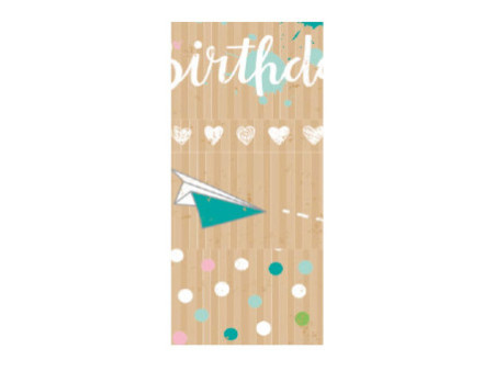 folia Ruban adhésif déco WashiTape Papier kraft I, kit de 4