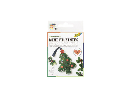 folia Mini kit de feutrine 'Filzinies', sapin de Noël