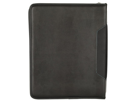 Alassio Organiseur de tablette A4 SALERNO, similicuir, noir