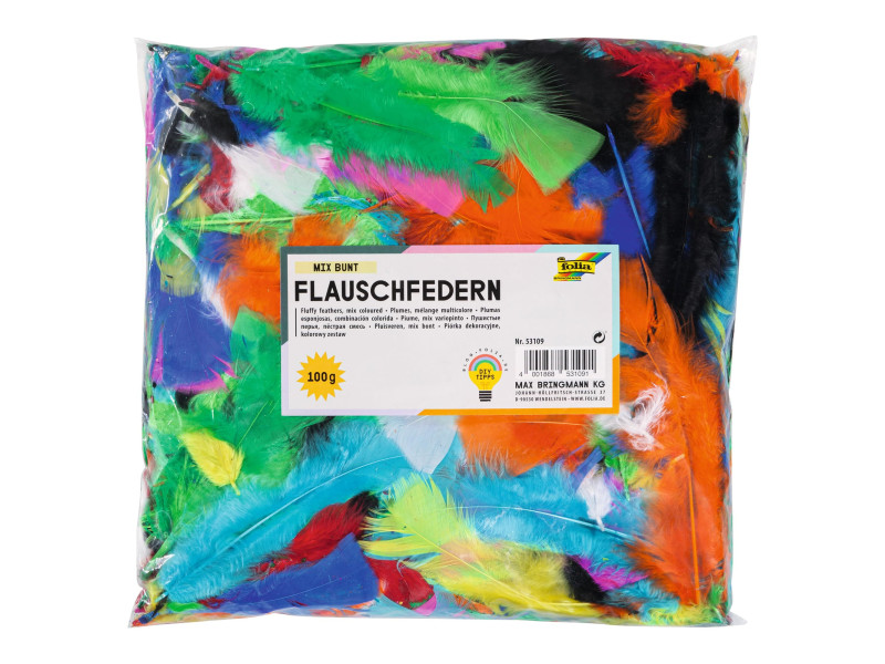 folia Plumes soyeuses, 100 g, assorti