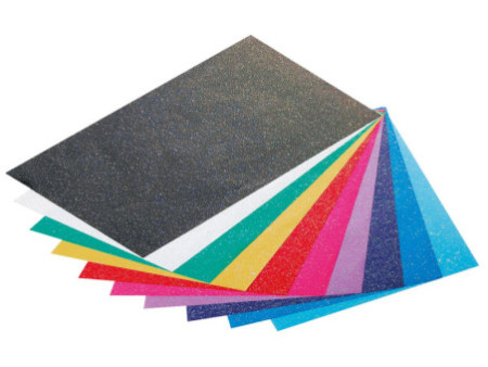 folia Papier pailleté, 70 g/m2, 230 x 330 mm, assorti