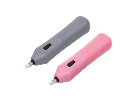 bind Gomme électrique, plastique ABS, gris