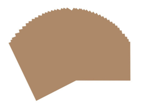 folia Papier de couleur, A3, 130 g/m2, fauve
