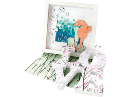 folia Bloc de papier design 'Hotfoil III', A4, 165 g/m2