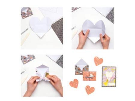 folia Bloc de papier design 'Hotfoil III', A4, 165 g/m2