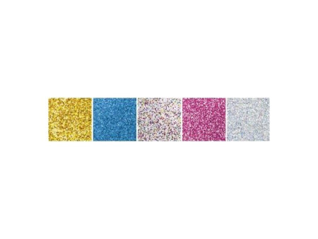 folia Carton à paillettes 'GROS', 500 x 700 mm, 300 g/m2
