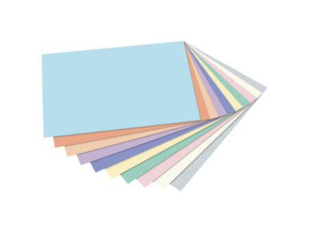 folia Carton de bricolage PASTEL, 500 x 700 mm, 300 g/m2