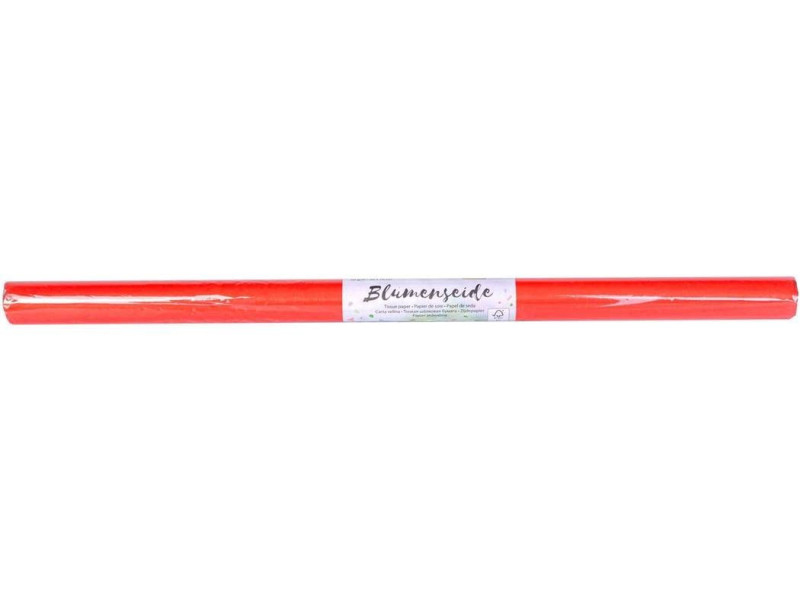 folia Papier de soie en rouleau, 500 x 700 mm, tons de rouge