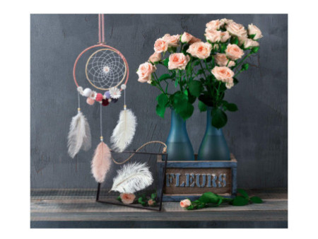 folia Plumes d'autruche, longueur : env. 170 mm, assorti