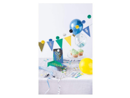 folia Box déco pour fête 'Boys', 41 pièces
