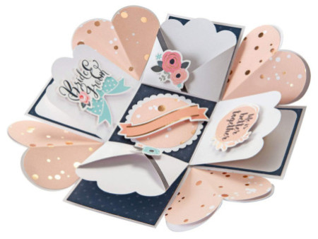 folia Explosion Box-Kit activités manuelles 'Happy Birthday'