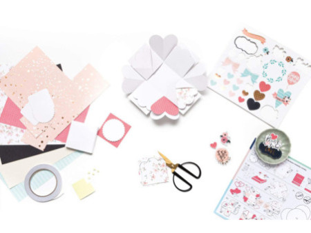 folia Explosion Box-Kit activités manuelles 'Happy Birthday'