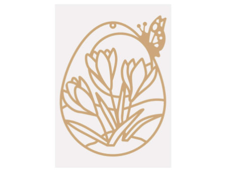 folia Kit de décoration pour fenêtre 'Printemps', 250x350 mm