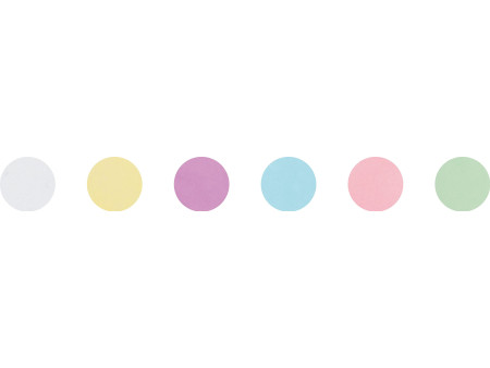 folia Tampon encreur set 'Pastel', 6 couleurs assorties