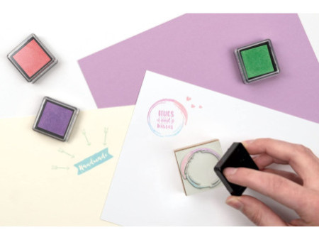 folia Tampon encreur set 'Pastel', 6 couleurs assorties