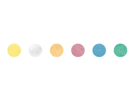 folia Tampon encreur set 'Metallic', 6 couleurs assorties