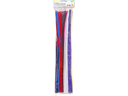folia Fil métallique chenille (cure-pipe), assorti