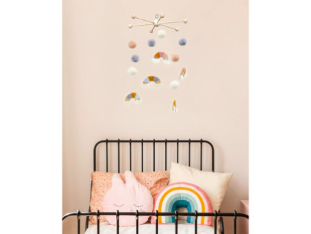 folia Mobile étoile en bois