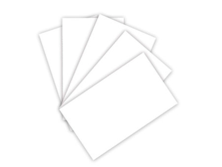 folia Carton de couleur, A4, 220 g/m2, blanc