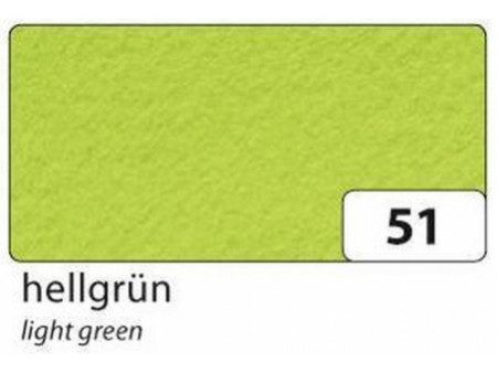 folia Feutrine de bricolage, 300 x 450 mm, 3,5 mm,vert clair