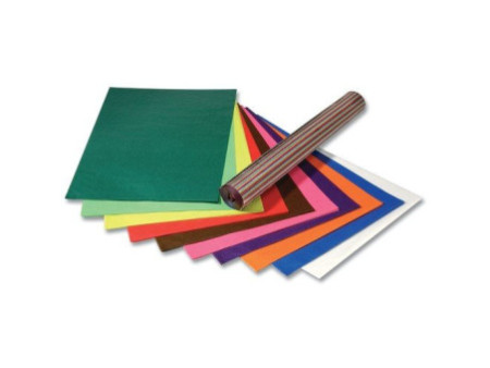 folia Papier transparent, 505 x 700 mm,115 g/m2, assorti
