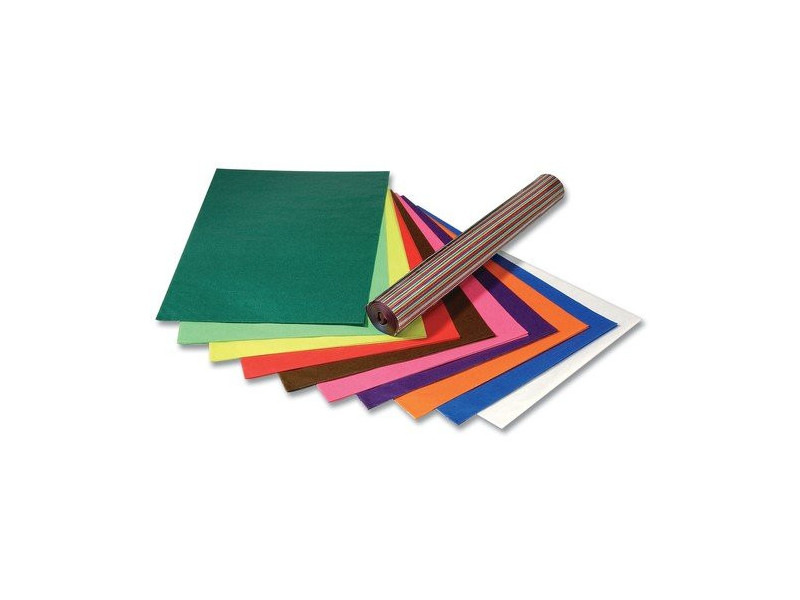 folia Papier transparent, 505 x 700 mm,115 g/m2, assorti