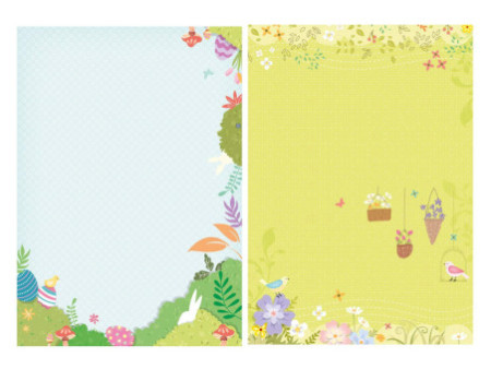 folia Kit de cartes PopUp 3D 'Printemps'