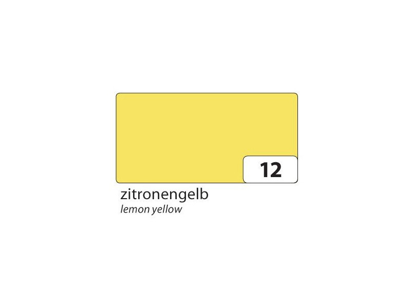 folia Carton de bricolage, (L)1.000 x (H)700 mm, jaune