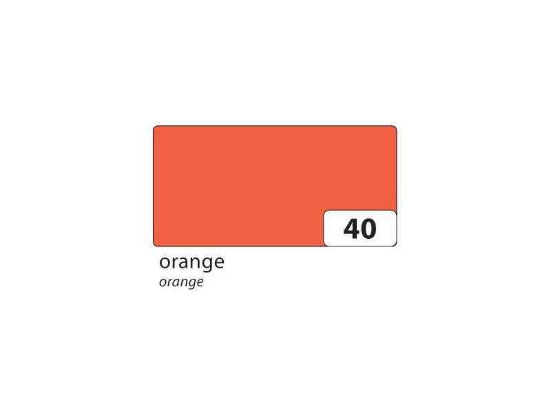 folia Carton de bricolage, (L)1.000 x (H)700 mm, orange
