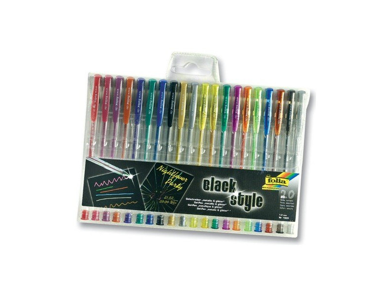 folia Stylo gel SUPER SELECTION, étui de 20