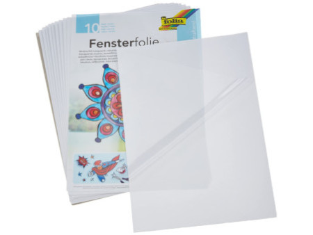 folia Film pour fenêtre, 230 x 330 mm, incolore