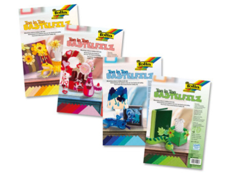 folia Feutrine de bricolage TON-IN-TON MIX, jaune