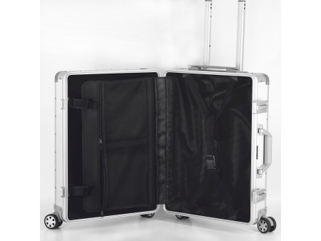 Alumaxx Trolley de voyage, en aluminium, argent mat