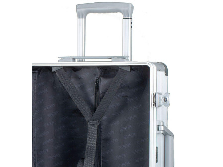 Alumaxx Trolley de voyage, en aluminium, argent mat