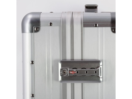 Alumaxx Trolley de voyage, en aluminium, argent mat