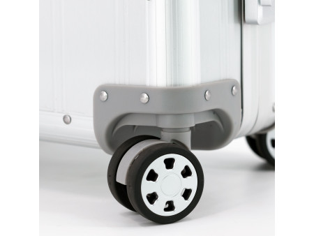 Alumaxx Trolley de voyage, en aluminium, argent mat