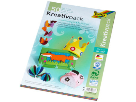 folia Papier de couleur/carton de bricolage, MIX