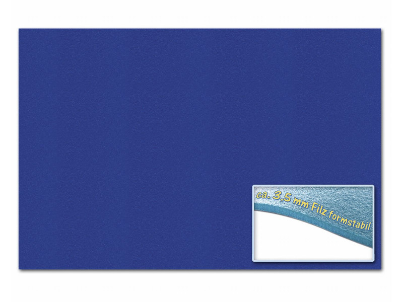 folia Feutrine de bricolage, 300 x 450 mm, 3,5 mm, outremer