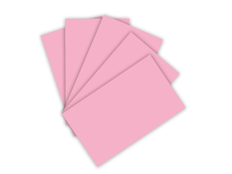 folia Carton de couleur, A4, 220 g/m2, rose