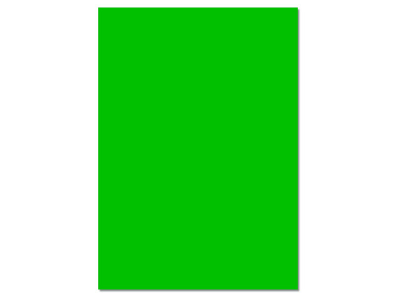 folia Carton de couleur, (L)500 x (H)700 mm, vert émeraude