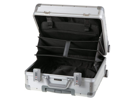 ALUMAXX Business Valise à roulettes GEMINI, argent