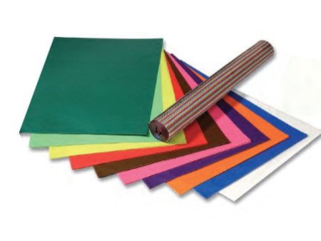 folia Papier transparent, 700 x 1.000 mm, vieux rose