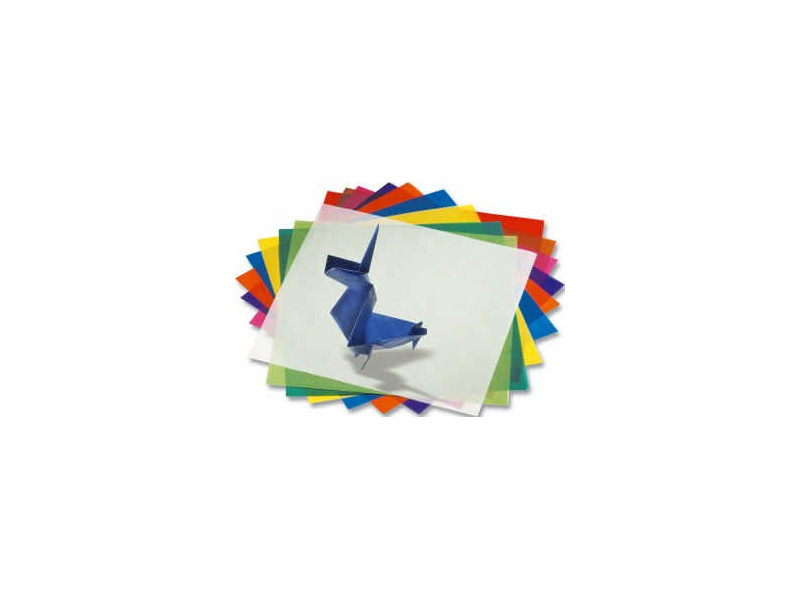 folia Papier transparent, 700 x 1.000 mm, bleu foncé