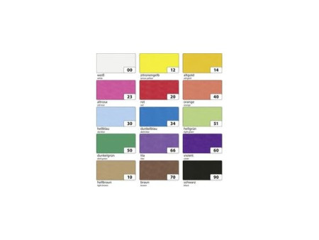 folia Papier transparent, 700 x 1.000 mm, noir