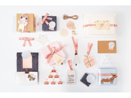 folia Kit d'emballage PASTEL, 38 pièces