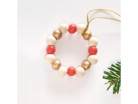folia Kit Etoiles en perles en bois CLASSIC, 161 pièces