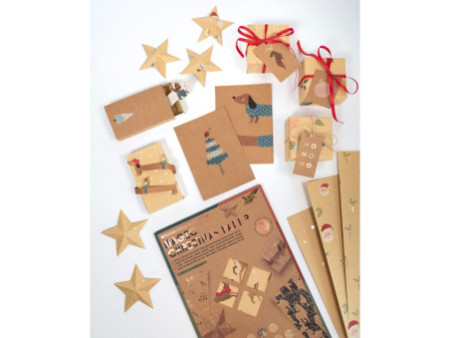 folia Bloc de papier kraft MAGIC CHRISTMAS PAPER, A4